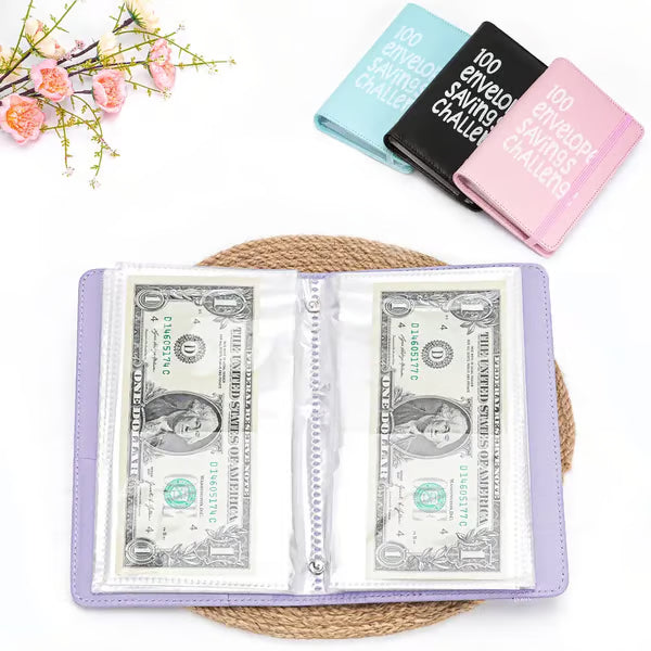 🔥✨Special Price💥🔥100 Days Money Saving Challenge Coin Envelope BudgetStorage Book💵