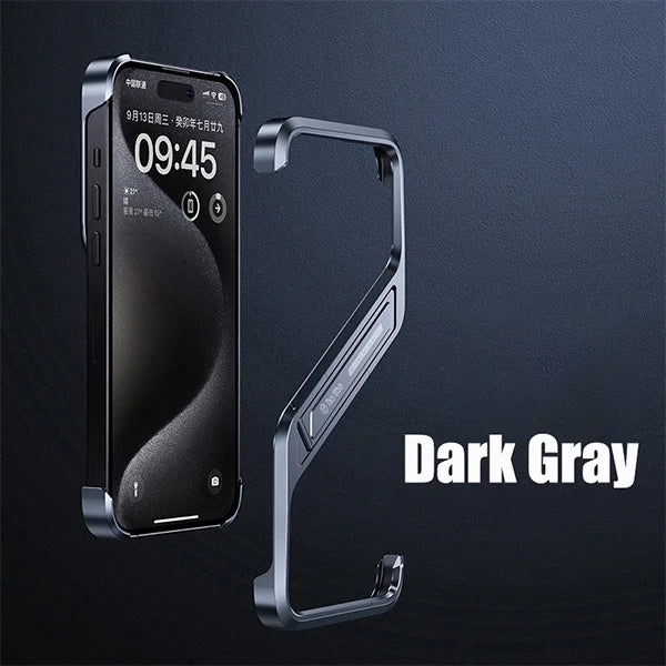 š„Hot Sellingš„Suitable for iPhone Series Mobile Phone Case Metal Frameless With Bracket
