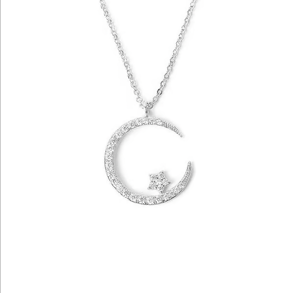 π48% OFFπ Bright Night: Moon & Star Necklace π