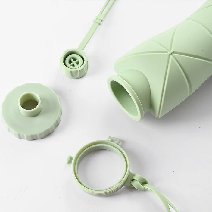 Collapsible Silicone Water Bottle