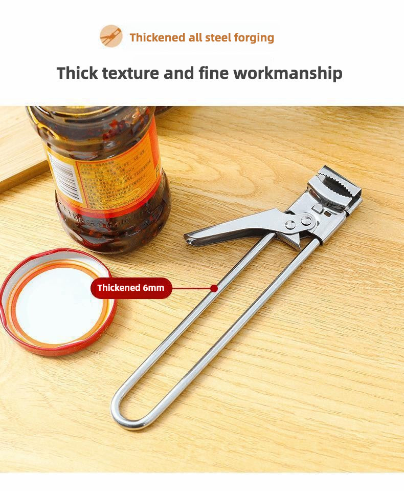 Household Adjustable Multifunctional Stainless Steel Can Opener