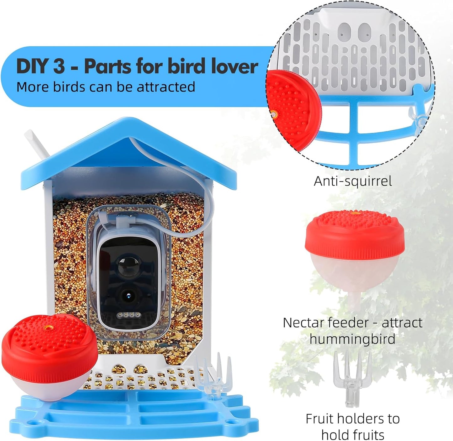 Smart Bird Feeder with Camera