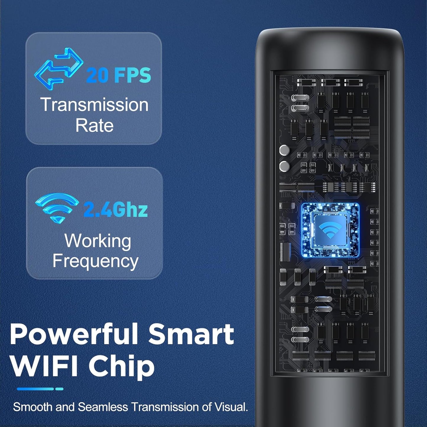 Wireless Smart Visual Earwax Remover with Camera