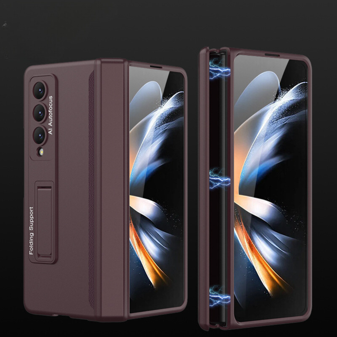Suitable for Samsung Z Fold 4/5/6 Magnetic Hinge Shell Film Integrated Mobile Phone Case(Free shipping)