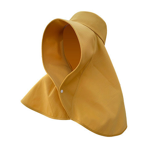 Shawl Sun Hat with Ponytail Hole
