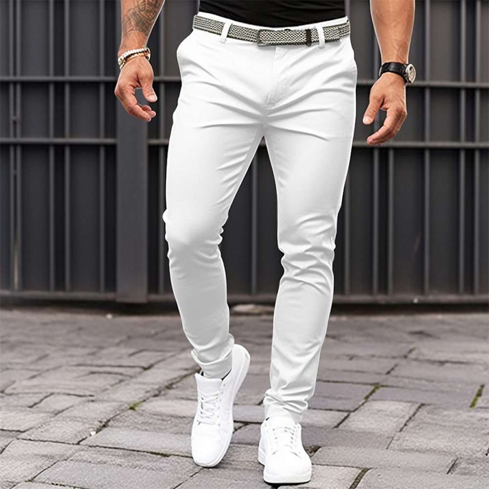 Loose Solid Color Trousers