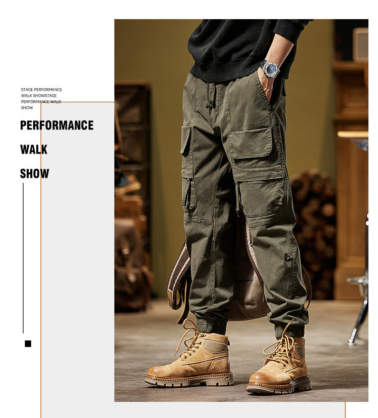 Men's Vintage Fashion Multi-Pocket Cargo Pants