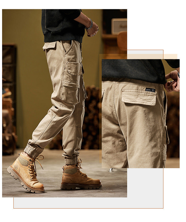 Men's Vintage Fashion Multi-Pocket Cargo Pants