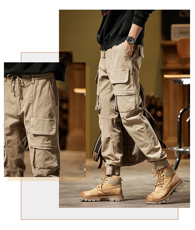 Men's Vintage Fashion Multi-Pocket Cargo Pants