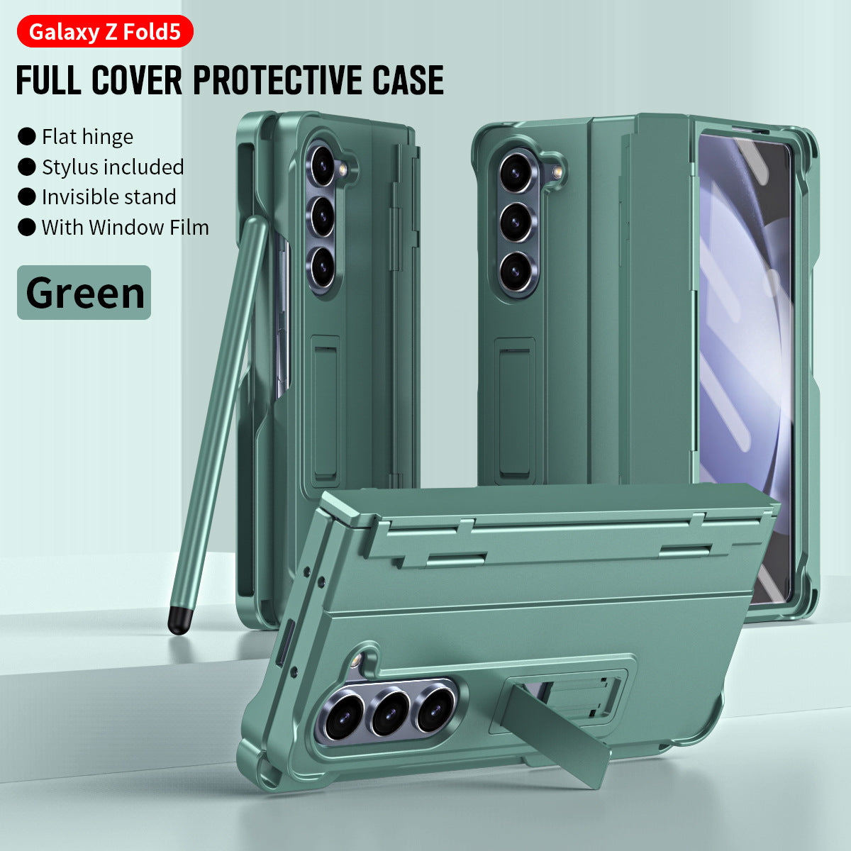 Suitable for Samsung Z Fold3/4/5/6 Metal Hinge Integrated Mobile Phone Case(Free Shipping)