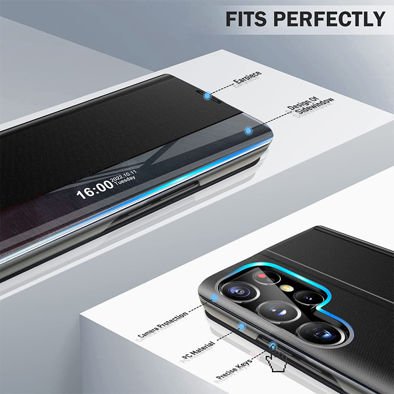 š„Hot Sellingš„ Suitable for Samsung Magnetic Flip Leather Phone Case