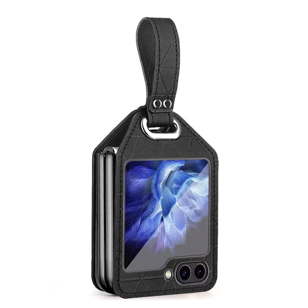 Suitable for Samsung Galaxy Z Flip Series Portable Diamond Phone Case