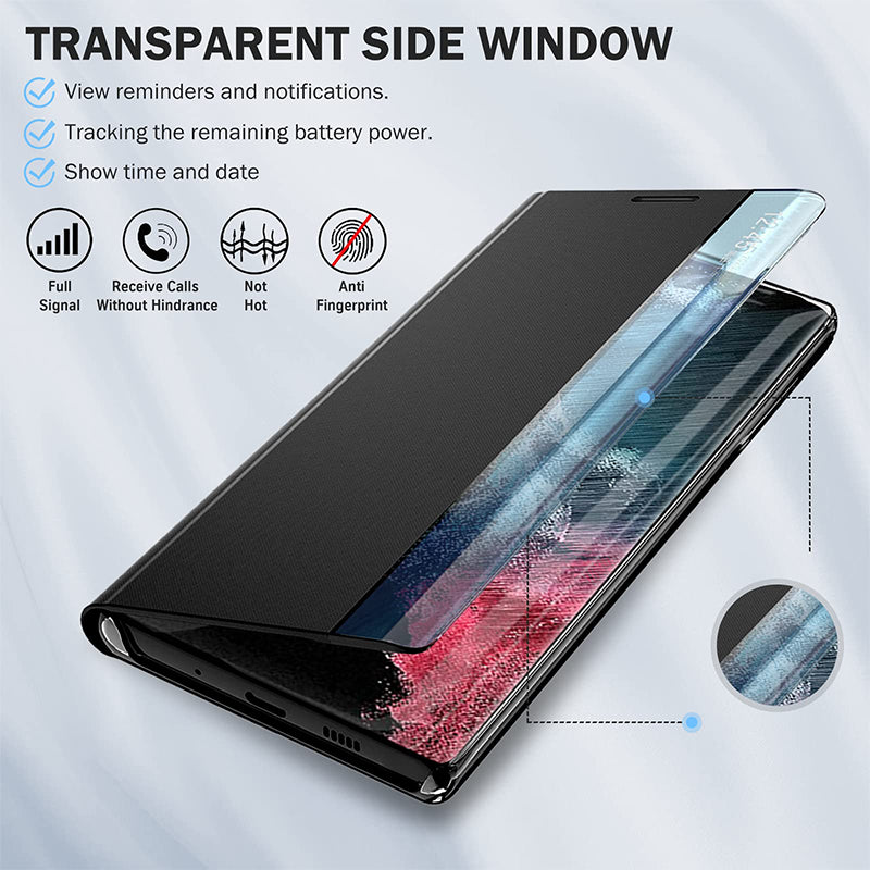 š„Hot Sellingš„ Suitable for Samsung Magnetic Flip Leather Phone Case