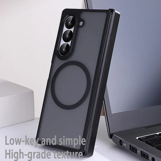 Suitable for Samsung Galaxy Z Fold 4/5/6 Folding Magnetic Three-piece TPU Soft Case