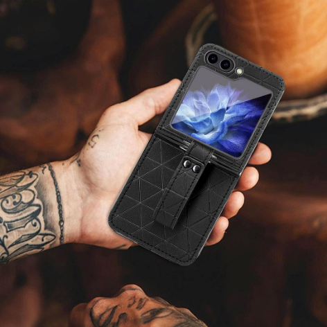 Suitable for Samsung Galaxy Z Flip Series Portable Diamond Phone Case