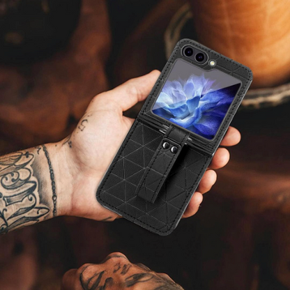 Suitable for Samsung Galaxy Z Flip Series Portable Diamond Phone Case