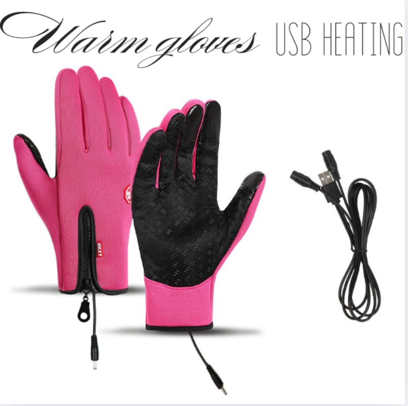 Snugva™ Outdoor Heated Gloves Windproof and Waterproof with Plus Velvet
