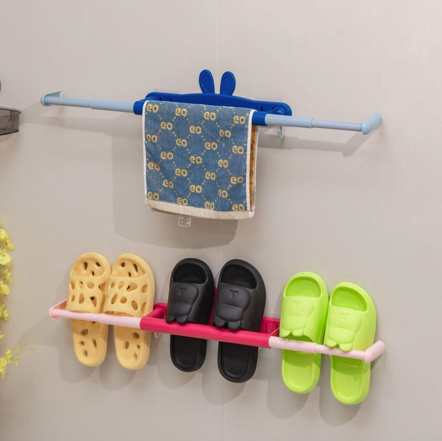 Rabbit Ear Retractable Slipper Rack