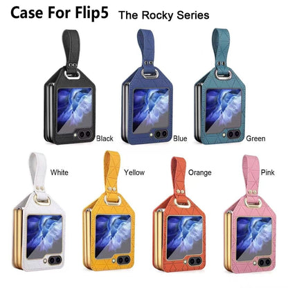 Suitable for Samsung Galaxy Z Flip Series Portable Diamond Phone Case