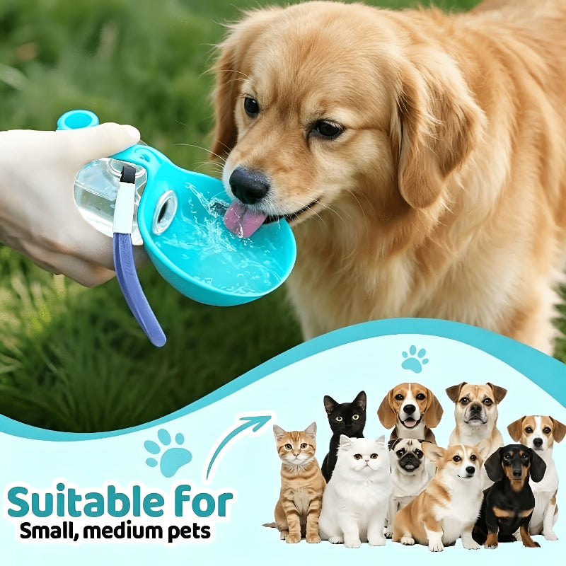 Snugva™ 2-in-1 Portable Dog Water Bottle