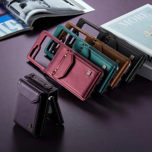 Suitable for Samsung Z Flip/5/6 Folding Phone Case with Lanyard