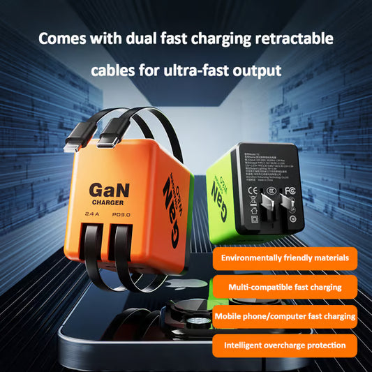 ⚡ Supercharge Your Devices – 49% OFF – ✨ 120W GaN Fast Charger – For Lightning-Fast, Safe Charging! 🚀