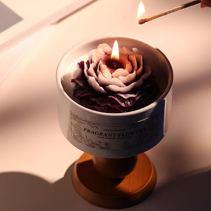 Camellia Scented Candle, Teacup Fragrance