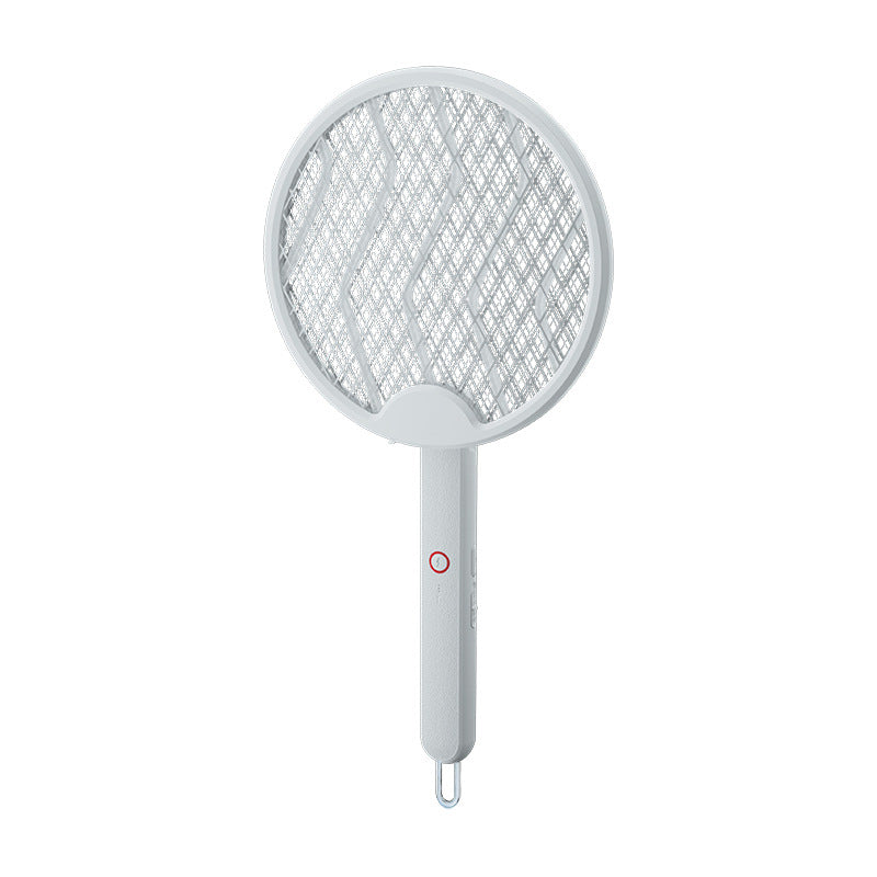 Folding Electric Mosquito Swatter Home Outdoor USB Charging 2 in 1