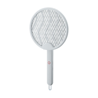 Folding Electric Mosquito Swatter Home Outdoor USB Charging 2 in 1