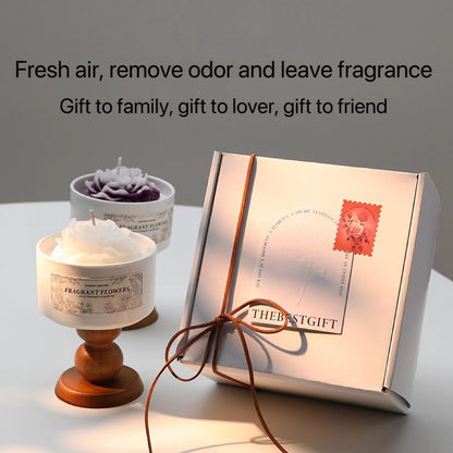 Camellia Scented Candle, Teacup Fragrance