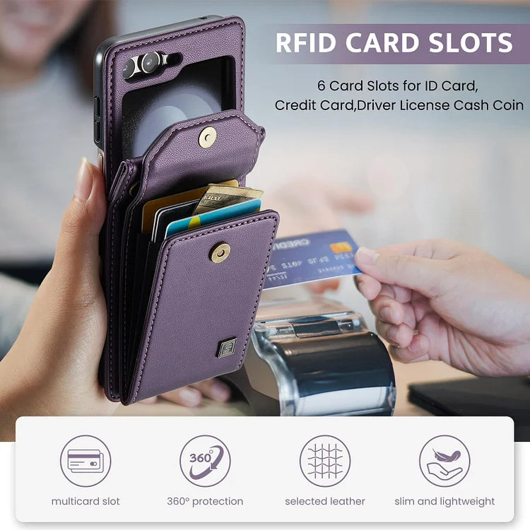 Suitable for Samsung Z Flip/5/6 Folding Phone Case with Lanyard