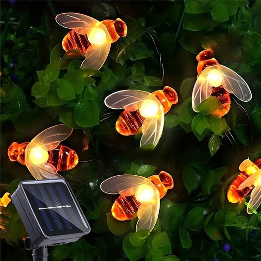 Solar 50pcs LED Bee String Lights