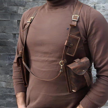 Luxe Anti-theft Underarm Leather Bag