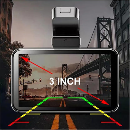 High-definition Night Vision Front and Rear Dual Recording Driving Recorder