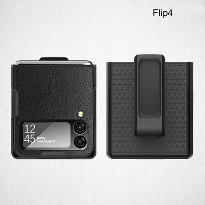 Suitable for Samsung Z-flip6/5/4/3 Back Clip Mobile Phone Case