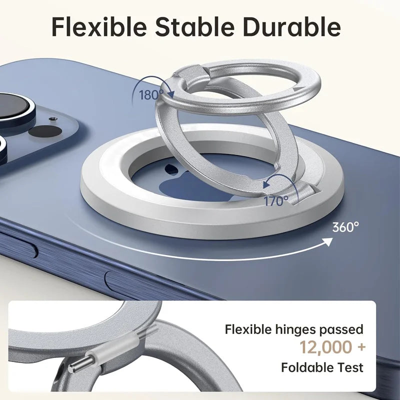 Magnetic Mobile Phone Holder Buckle Magnetic Finger Ring Buckle