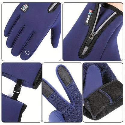 Snugva™ Outdoor Heated Gloves Windproof and Waterproof with Plus Velvet