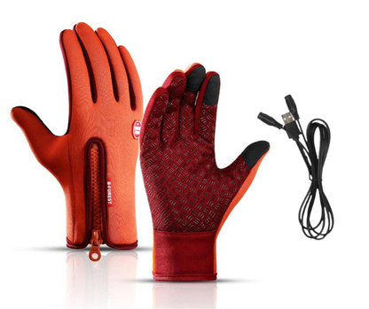 Snugva™ Outdoor Heated Gloves Windproof and Waterproof with Plus Velvet