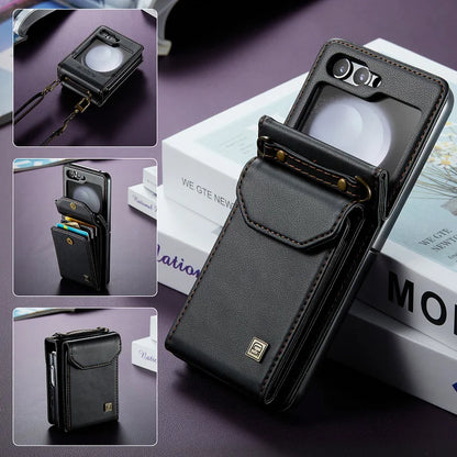Suitable for Samsung Z Flip/5/6 Folding Phone Case with Lanyard