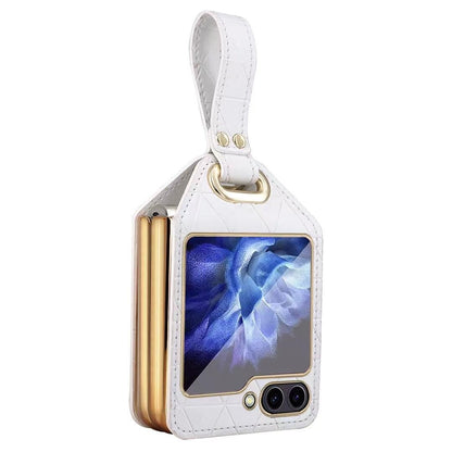 Suitable for Samsung Galaxy Z Flip Series Portable Diamond Phone Case