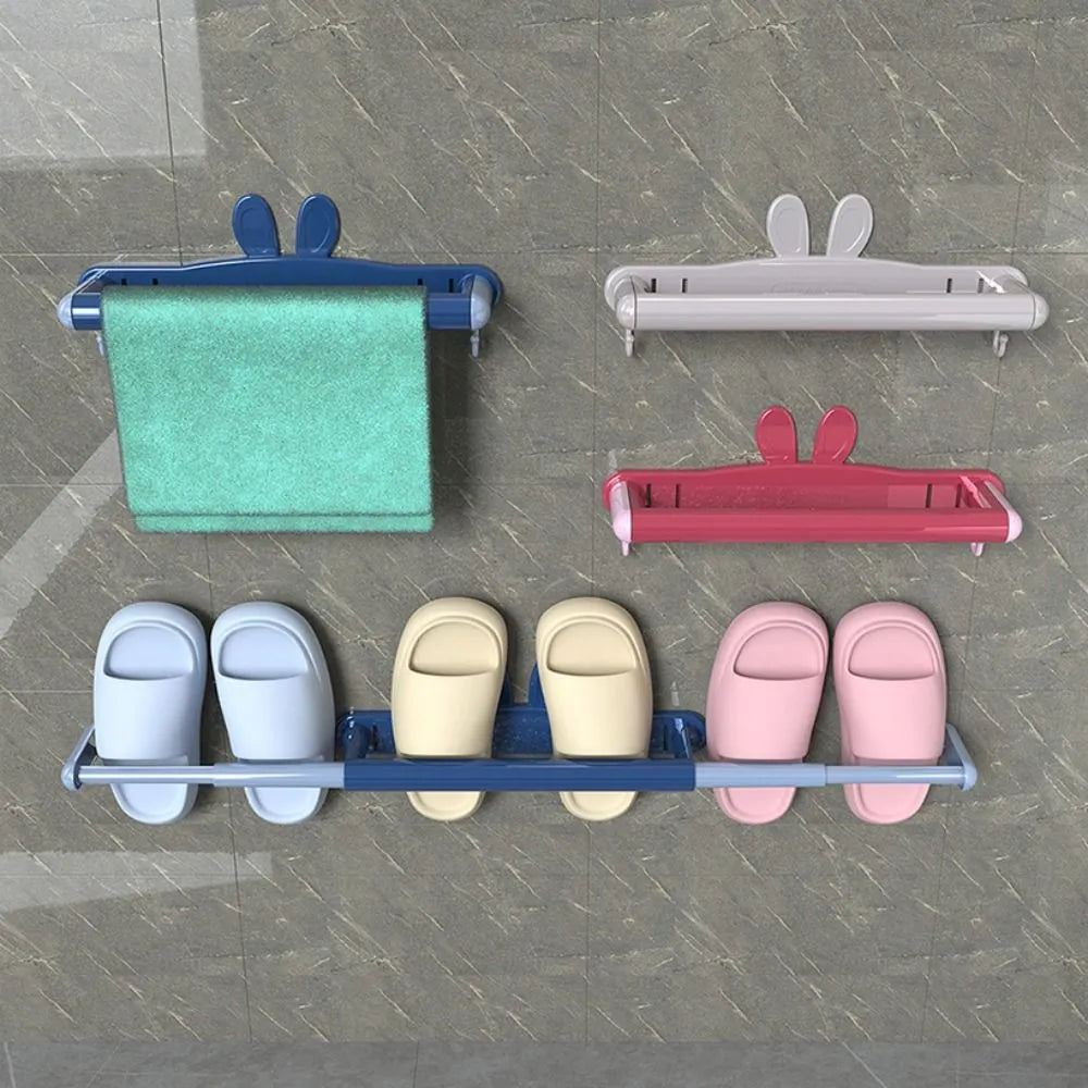 Rabbit Ear Retractable Slipper Rack