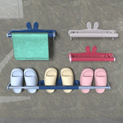 Rabbit Ear Retractable Slipper Rack