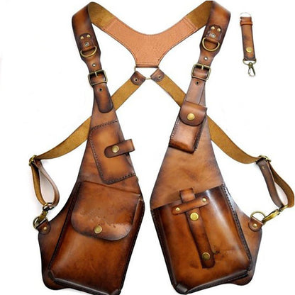 Luxe Anti-theft Underarm Leather Bag