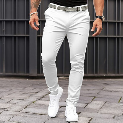 Loose Solid Color Trousers