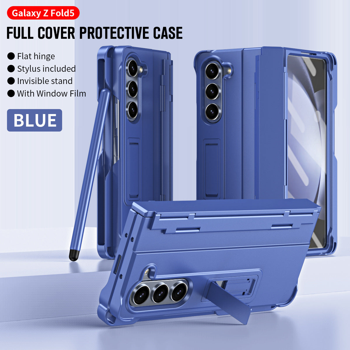 Suitable for Samsung Z Fold3/4/5/6 Metal Hinge Integrated Mobile Phone Case（Free Shipping）