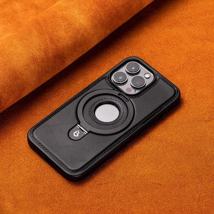 Suitable for iPhone 14/15/16 Series Luxury Magnetic Leather Phone Case