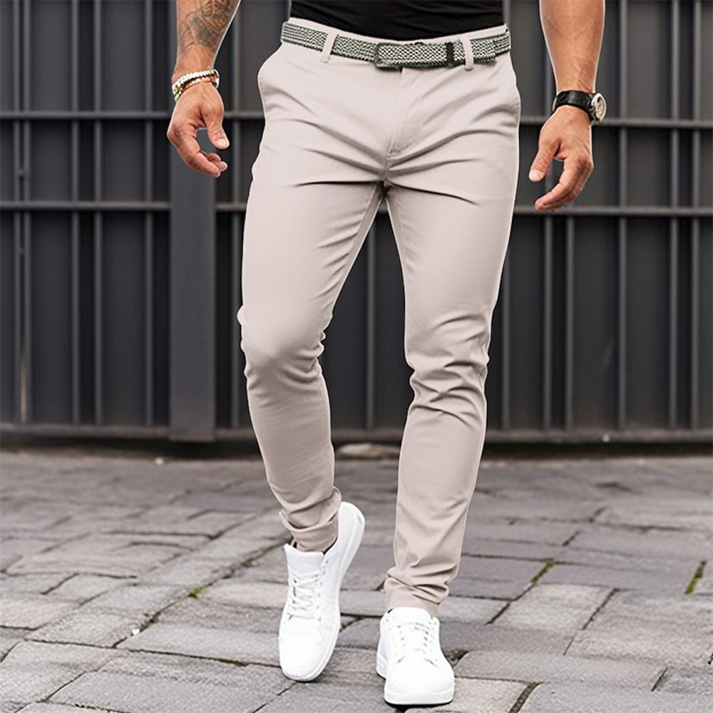 Loose Solid Color Trousers