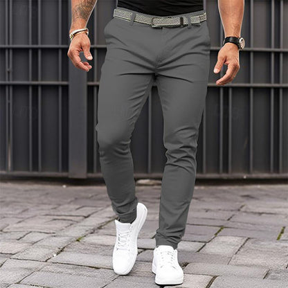 Loose Solid Color Trousers