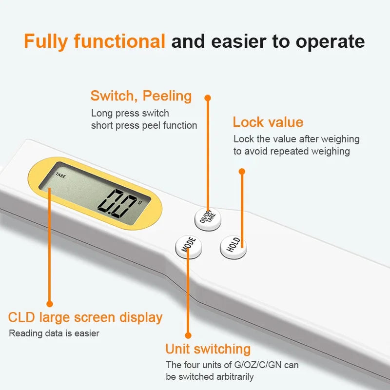 Professional Scale Spoon