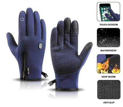 Snugva™ Outdoor Heated Gloves Windproof and Waterproof with Plus Velvet
